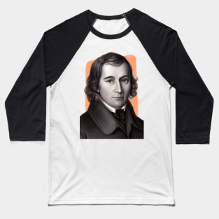 German Writer Wilhelm Grimm illustration Baseball T-Shirt